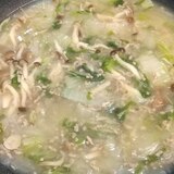簡単☆白菜とろとろ中華スープ